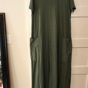 Olive long Zara dress